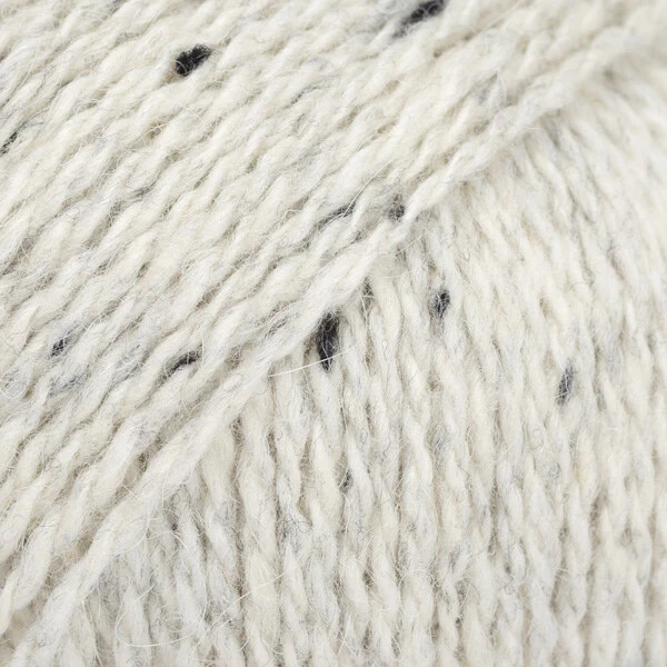 DROPS Soft Tweed 03 Mix Sandgarn – Merino, Alpaka, Viskose, 130 M / 50 G, Für Pullover & Jacken